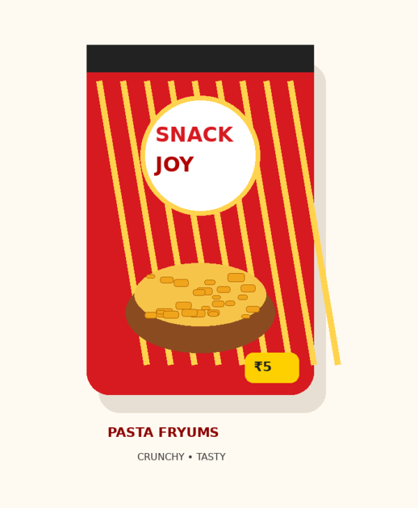 Pasta Fryums