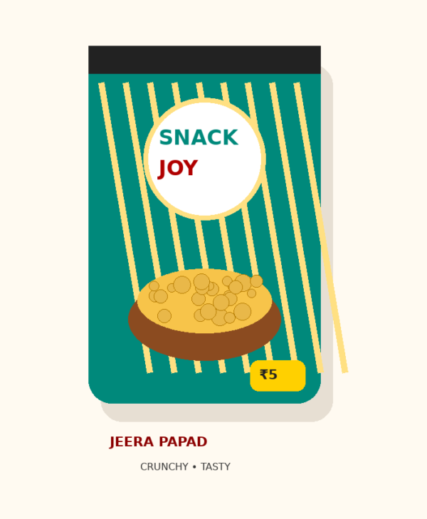Jeera Papad